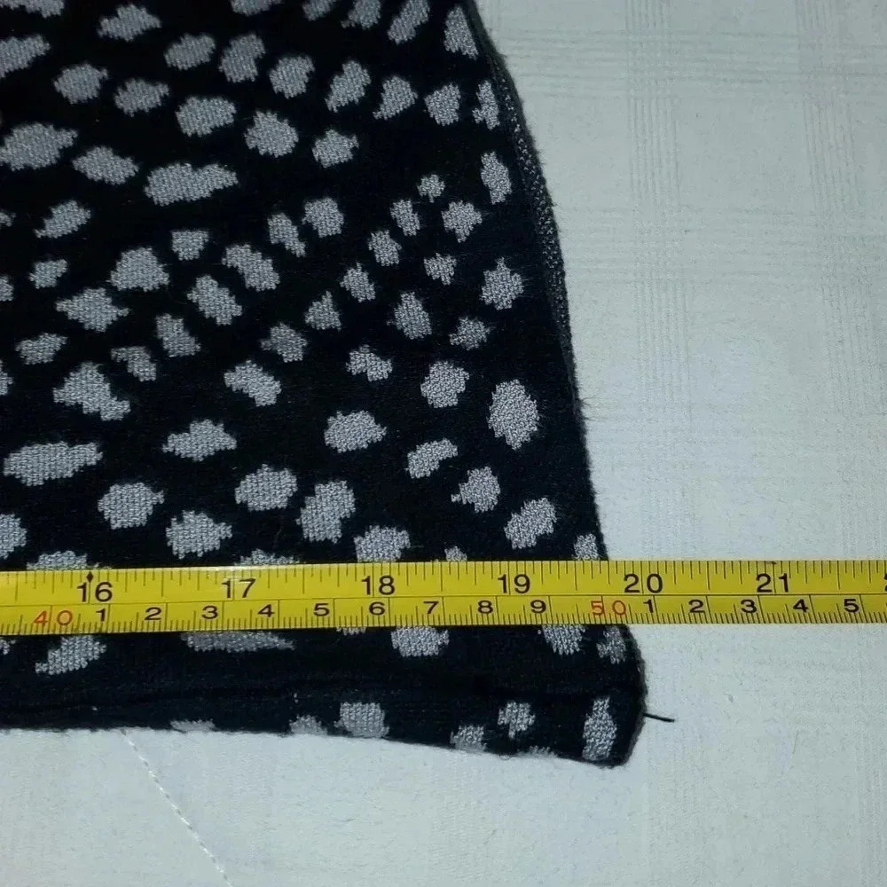 Grace Elements Skirt Sz XL Flared Black Grey Combo - Picture 6 of 6